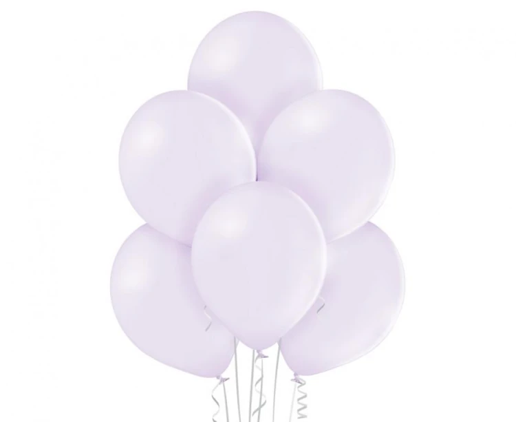 Balony Pastelowe Liliowe 12” (30 cm) – zestaw 100 sztuk na przyjęcia