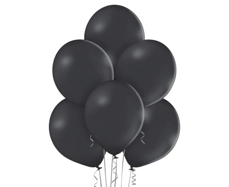 Balony Pastelowe Szare 12” (30 cm) – zestaw 100 sztuk na przyjęcia