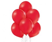 Balony Pastelowe Czerwone 12” (30 cm) – zestaw 100 sztuk na przyjęcia