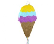 Piniata Lody w Wafelku 43×23×7,5 cm – letnia zabawa na przyjęciach