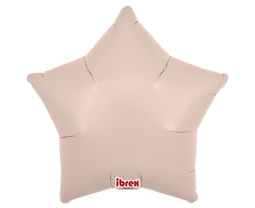 Balony foliowe gwiazda 15” Shell Pink – 5 szt. na hel