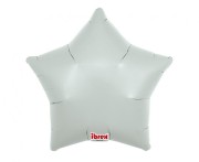 Balony foliowe gwiazda 15” Misty Blue – 5 szt. do napełniania helem