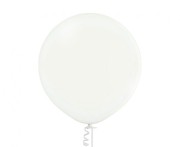 Balony pastelowe białe 24” – 5 szt. do dekoracji komunijnych