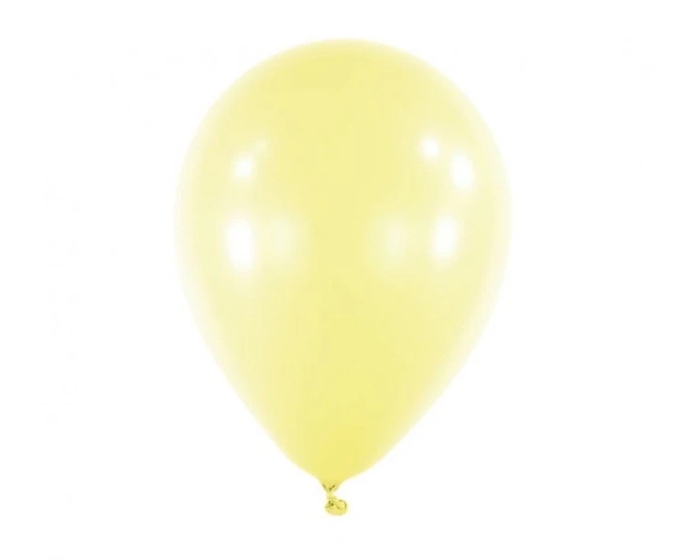 Balony jasnożółte Macaron Lemon 11″ (28 cm) – 50 sztuk Anagram