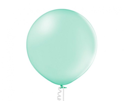 Balony pastelowe jasnozielone 24″ (60 cm) – duże balony Light Green, 5 sztuk