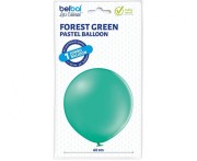 Balony pastelowe zielone 24″ (60 cm) – duże balony Forest Green, 5 sztuk