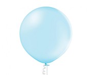 Balony pastelowe jasnoniebieskie 24″ (60 cm) – duże balony Sky Blue, 5 sztuk