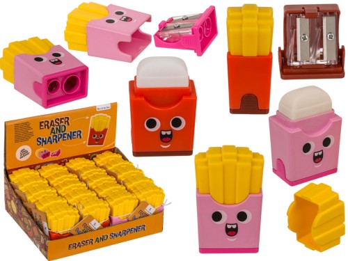 Gumka do ścierania z podwójną temperówką – zabawne frytki do piórnika  (1).jpg