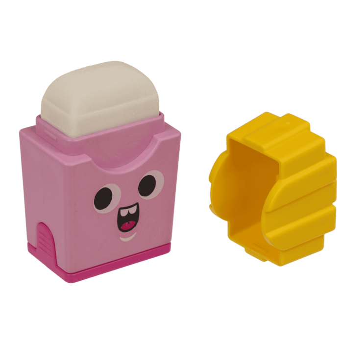 Gumka do ścierania z podwójną temperówką – zabawne frytki do piórnika  (9).png