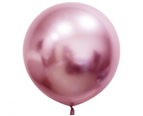 Balony platynowe jasno-różowe 24” - Beauty&Charm 2 szt