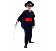 Strój dziecięcy Mistrz Szpady 110/120 cm - płaszcz, spodnie, maska