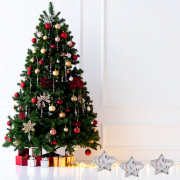 PUDŁKO kształt gwiazdy jodły choinka ŚWIATECZNE 8