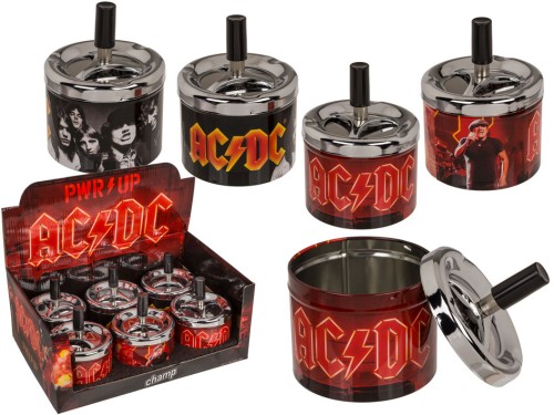 Popielniczka ACDC - metalowa obrotowa popielniczka rock  (1).jpg