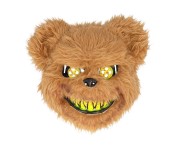 Maska Krwawy Niedźwiedź – Straszna Pluszowa Maska na Halloween