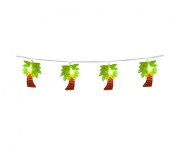 Girlanda LED palmy 140 cm – tropikalna dekoracja na imprezę i ogród