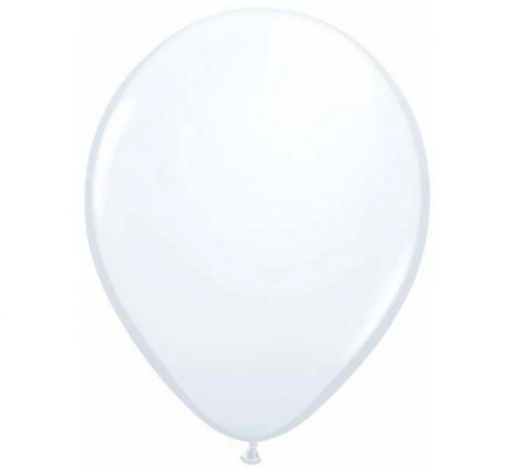 Balony lateksowe białe 5” – małe dekoracyjne balony do aranżacji stołu
