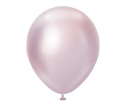 Balony chromowane różowe złoto 46 cm – elegancka dekoracja na imprezy