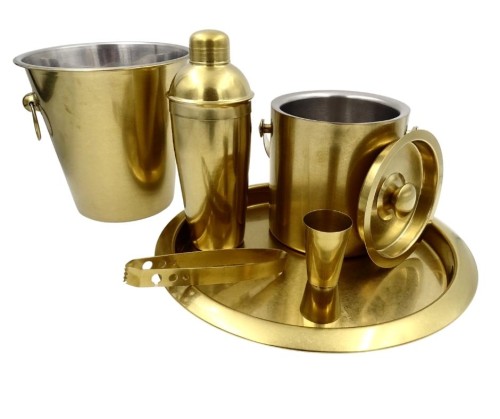 Zestaw barmański 6 elementów złoty - profesjonalny komplet do drinków  (2).jpg