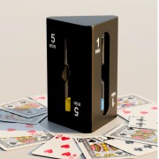 Trójstronna klepsydra 1–3–5 minut - czarny timer do biura i domu  (4).jpg