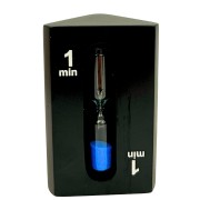 Trójstronna klepsydra 1–3–5 minut - czarny timer do biura i domu  (8).jpg