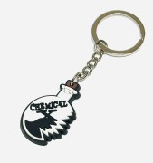 Brelok naukowca stłuczona kolba - humorystyczny gadżet chemiczny .jpg