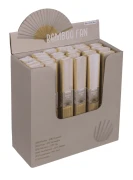 Wachlarz bambusowy biały 21 cm - lekki i elegancki dodatek na lato  (5).webp