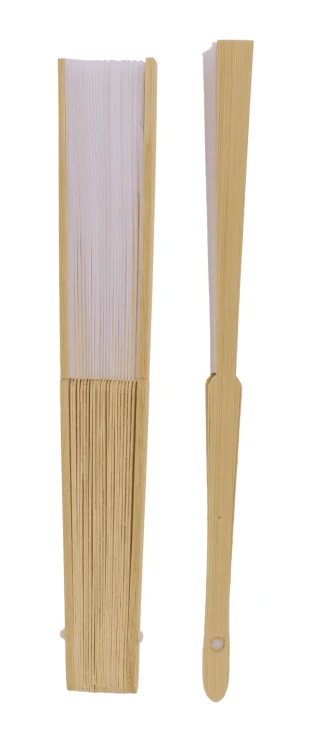Wachlarz bambusowy biały 21 cm - lekki i elegancki dodatek na lato  (6).webp