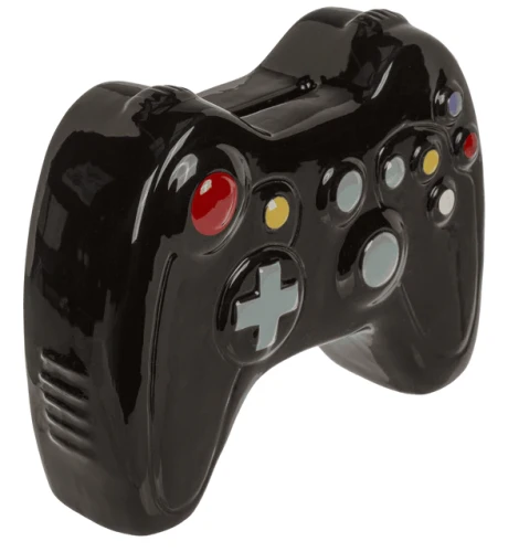 Skarbonka kontroler do gier - ceramiczna skarbonka dla gracza  (2).webp