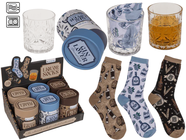 Zestaw prezentowy szklanka i skarpetki - zabawny prezent z alkoholem  (9).webp
