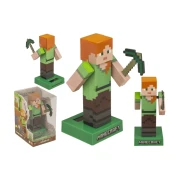 Figurka solarna Alex Minecraft - ruchoma dekoracja na biurko Słoneczna  (1).webp