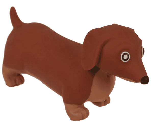 Gniotek jamnik antystresowy - elastyczna zabawka do ściskania  (10).webp