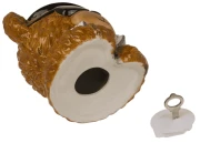 Skarbonka miś finansista z kluczykiem - ceramiczna dekoracja  (4).webp