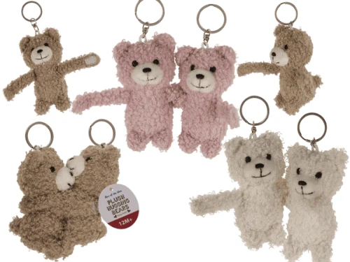 Breloki tulące się misie - komplet dla pary i przyjaciół Breloczki  (2).webp