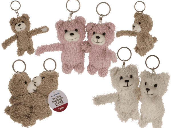 Breloki tulące się misie - komplet dla pary i przyjaciół Breloczki  (2).webp