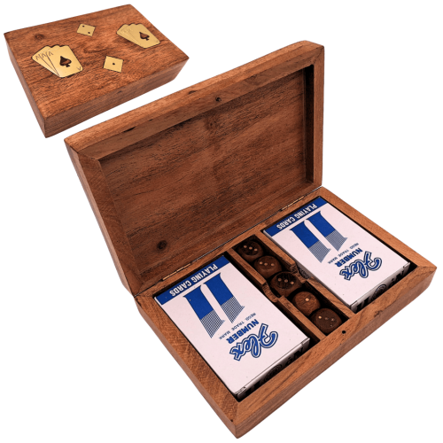 Dwie talie kart i kości - elegancki zestaw gier w drewnianym pudełku  (2).png