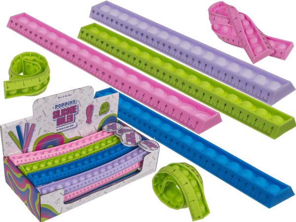 Silikonowa linijka z bąbelkami - sensoryczna linijka antystresowa  (1).webp