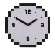 Zegar ścienny pixel - retro zegar w stylu gier 8-bit  (5).webp