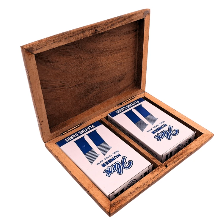Zestaw 2 talii kart w drewnianym pudełku - styl vintage  (3).png