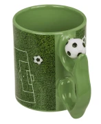 Kubek Piłkarski GOOOAL! z Obrotową Piłką - Antystres dla Kibica  (3).webp