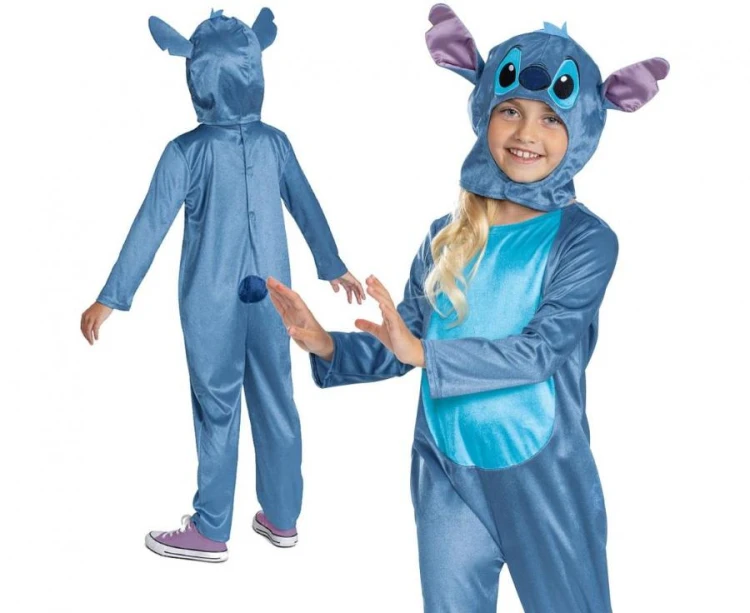 Strój Stitch dla dzieci - Kostium Lilo i Stitch - Rozmiar S 4-6 lat