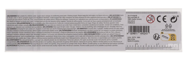 Linijka 3D ze zwierzętami i tabliczką mnożenia - 20 cm mix wzorów  (4).webp