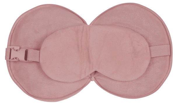 Pluszowa poduszka podróżna z opaską na oczy - zestaw 2w1 mix  (1).webp