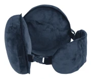 Pluszowa poduszka podróżna z opaską na oczy - zestaw 2w1 mix  (6).webp