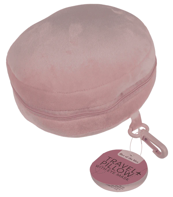 Pluszowa poduszka podróżna z opaską na oczy - zestaw 2w1 mix  (10).webp