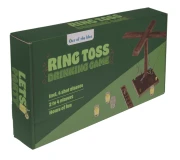 Drewniana gra alkoholowa rzut pierścieniem - zestaw z 4 kieliszkami  (1).webp