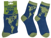 Skarpetki Mapa Świata - Kolorowe Skarpety Unisex Rozmiar 36-42  (1).webp