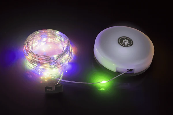 Lampa Campingowa LED 4w1 - Latarka, Powerbank i Girlanda 10m  (8).webp