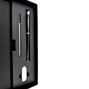 Elegancki Zestaw Prezentowy - Skórzany Notes A6 i Długopis w Pudełku  (7).jpg