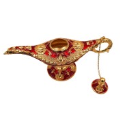 Lampa Alladyna - Orientalna dekoracja retro złota 22cm  (4).jpg