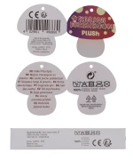 Pluszowy Grzybek Kawaii - Miękka maskotka przytulanka 21cm  (1).webp